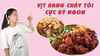 Công Thức Vịt Cháy Tỏi Ngon Cực Kỳ | HÀ COOKING