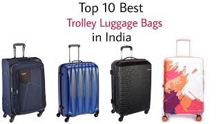 10 Best Trolley Bags in India with Price 2023 | Top Luggage Bag Brands Skybags, American Tourister