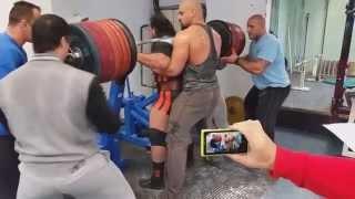 Zahir Khudayarov world record Squat 460kg RAW