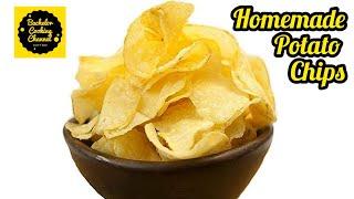 Potato Chips | Potato Chips Recipe | Potato Chips at home | Lock Down Recipe | Evening Snacks