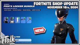 *NEW* FIXX'S LOCKER BUNDLE! Fortnite Item Shop [November 18th, 2024] (Fortnite Chapter 5)