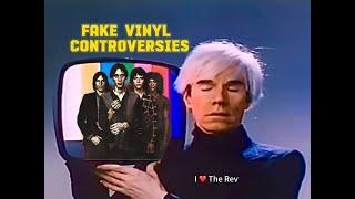 Fake Vinyl Controversies ECM Rhino Television Mofi (click click) #vinyl #punkrock #post