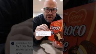 Viewer-Requested Taste Test from India: First Time Trying Lotte Choco Pie  Fun Taste Adventure 