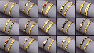 Latest kids bangle design || Light weight Gold baby bangles ||  Najariya style bangles - AVJ