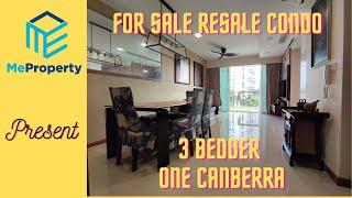 #MeProperty For Sale Resale Condo ONE CANBERRA 3 Bedder