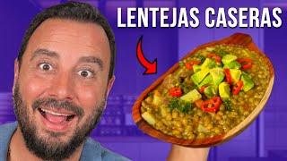 Cómo hacer las MEJORES LENTEJAS CASERAS | Receta Fácil