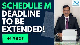 Schedule M Implementation Deadline to be Extended by 1 Year | GSR 10(E) Draft | Pharmadocx