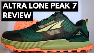 BEST Zero Drop Trail Running Shoes - ALTRA LONE PEAK 7 - Review