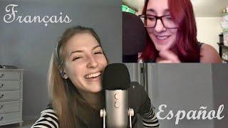ASMR in French and Spanish with ASMR Alysaa