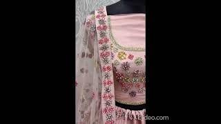 Pich Bridesmaid Lehenga For women | Sabyasachi inspired wedding Lengha Choli | Wedding dress