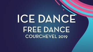 Karina Sidarenka / Maksim Yalenich (BLR)| Ice Dance Free Dance | Courchevel 2019