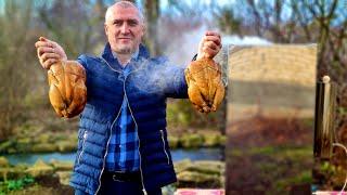 SMOKED CHICKEN, WHOLE PROCESS!