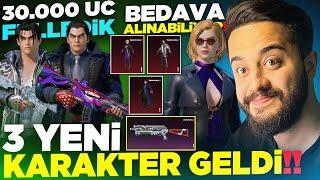 3 YENİ DESTANSI SET ve KARAKTER GELDİ! ÖZEL BİZON! BEDAVA ALINABİLİYOR! PUBG Mobile