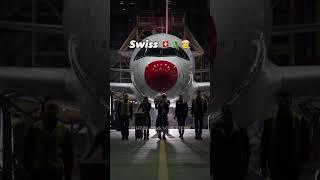 Swiss Airlines at Christmas  - @FlySWISS - #christmas #aviation #snow #flying #pilot #avgeeks