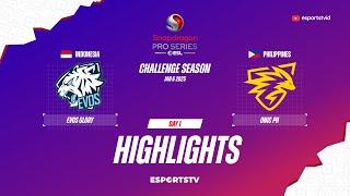 EVOS Glory vs ONIC Philippines HIGHLIGHTS Snapdragon Pro Series Season 6 | ONIC vs EVOS ESPORTSTV