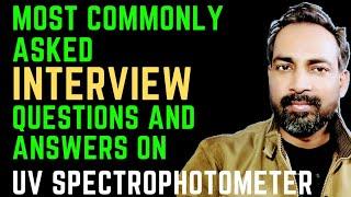 uv visible spectroscopy Question for Interview | what is Beer's and Lambert's Law | voice of kayani