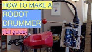 How to build a robot drummer | Full guide [for Ableton]