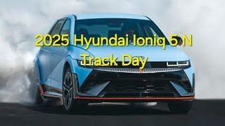 2025 Hyundai Ioniq 5 N Track Day.#cars #automobile #carnews