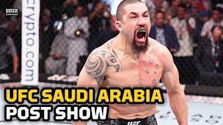 UFC Saudi Arabia Post-Fight Show: Reaction To Robert Whittaker Destroying Ikram Aliskerov