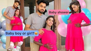 Raju ka baby shower  || baby gender hua reveal ‍ || parnaj vlogs