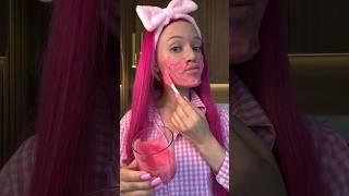 Barbie skincare routine part-2‍ #skincare #spa #beauty #barbie #shorts