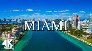 MIAMI 4K UHD • Drone Aerial Cinematic Film - Florida FL USA United States