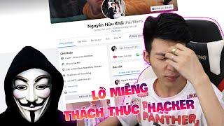 Lỡ miệng thách thức hacker, Hải Mõm bị hack facebook ngay lúc đang live stream