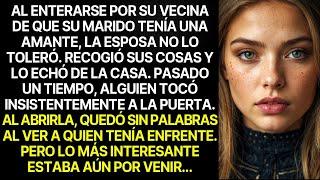 Al enterarse por su vecina de que su esposo tenía una amante, la esposa no lo soportó, recogió sus