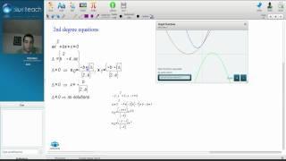 how to solve second degree equations