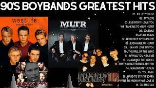 90's Boy Band Full Album - Westlife, BackstreetBoys, Boyzone, A1, Mltr 02