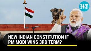 BJP To Change Constitution If It Wins 400+ Seats? Watch PM Modi's Reply | India LS Polls