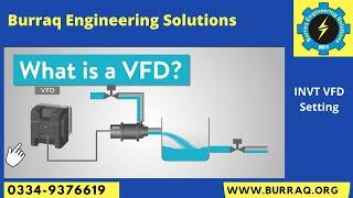 Invt VFD Setting | Burraq Engineering Solution| PLC Training Courses