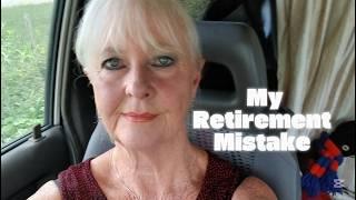 Vanlife-My Retirement Mistake