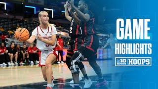 Nebraska vs. Rutgers | HIGHLIGHTS | 2025 B1G Women's Basketball Tournament | 03/05/2025