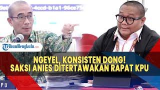 Saksi Anies Ditertawakan saat KPU Rapat Pleno Rekapitulasi: Ngeyel, Konsisten Dong!