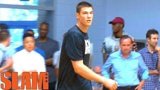 Nikola Jovanovic 2016 NBA Draft Workout - 6'11 Draft Prospect - 16NBACLH