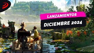 Los 15 MEJORES JUEGOS que SALEN en DICIEMBRE de 2024