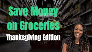 How to save money on groceries for thanksgiving | 5 Tips