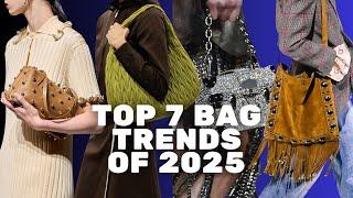 Top 7 Bag Trends of 2025. Fashion Trends for the Best Bag Design of the Year.