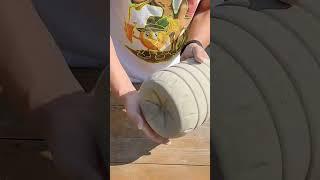 DIY Flowerpot from cement and plastic bottles with your own hands Crafts from cement Flower pot