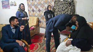 Engineer Babazadeh's meeting with his elderly grandmother and Mrs. Juda