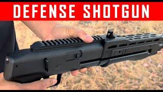 Shooting HDB 16 Joules TB 340+ FPS Home Defense Semi Auto Shotgun (factory production version)