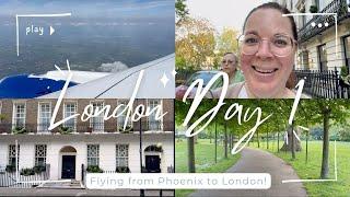 Flying from Phoenix to London! | London Day 1 | England Trip 2024