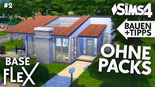 FLEXIBLES Die Sims 4 Haus bauen ohne Packs | Base Flex #2: Einrichtung (deutsch)