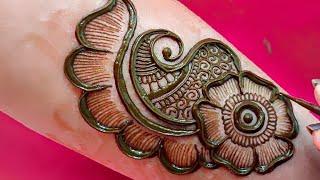 सुंदर और आसान मेहंदी डिजाइन Arabic mehndi l dulhan mehandi l mehandi ka design rakhi special mhndi