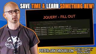 Automate boring tasks • Pieter-Jan Drouillon • Devoxx Poland 2021