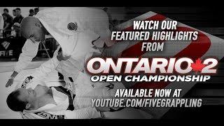 FIVE GI.NOGI GRAPPLING Ontario 2 Highlights