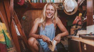 Sail around the world on a Wooden Catamaran with Kiana Weltzien, Woman and the Wind