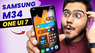 Samsung M34 5G One UI 7 Update Review|Andorid 15, Amazing Features, Part-1