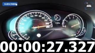 2016 BMW 7 Series 750i 4.4 V8 BiTurbo 0-260 km/h Acceleration TOP SPEED Autobahn & Sound
